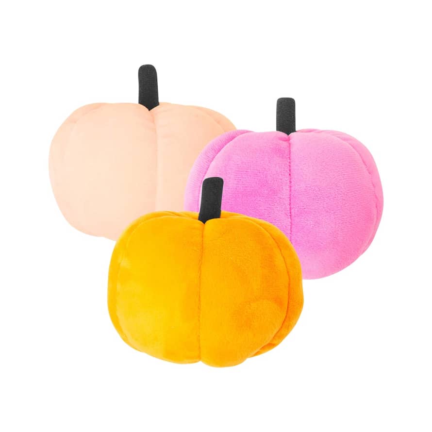 Talking Tables Plush Pumpkin : Pale Pink, Bright Pink or Orange