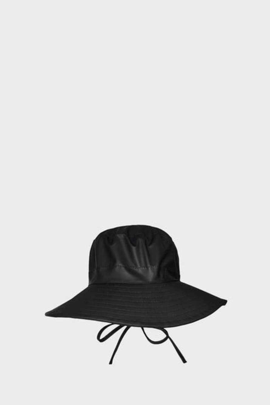 Rains Boonie Hat In Black, Size 2 Medium - Xtra Large