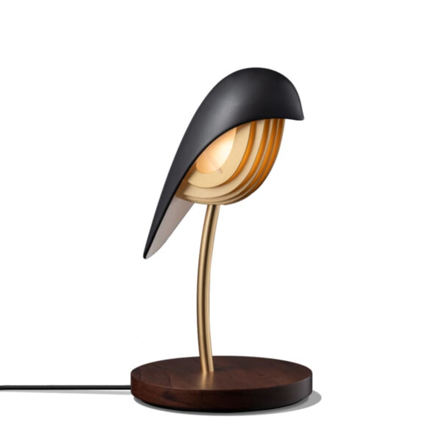 Daqi concept Bird Lamp Onyx Black