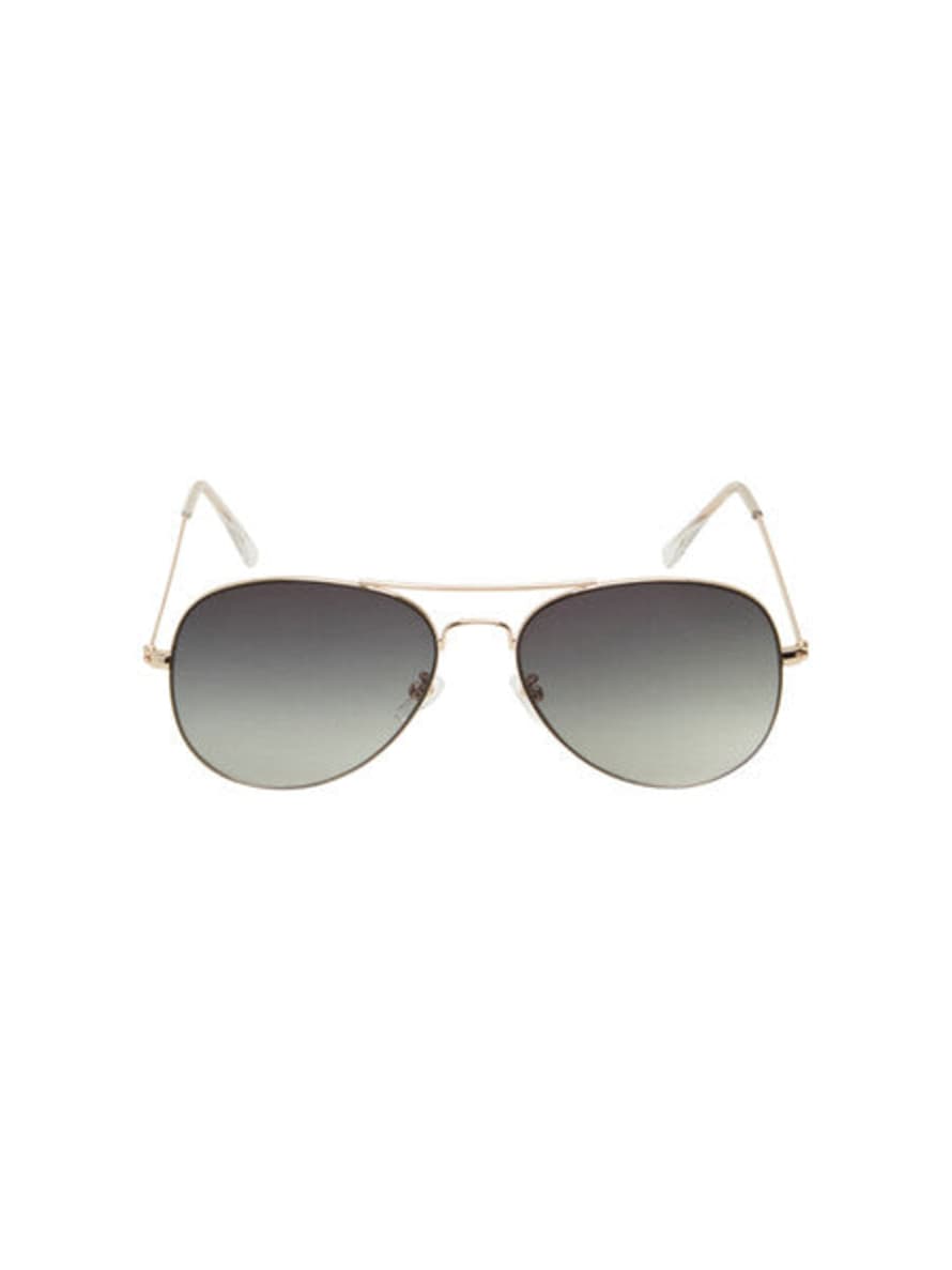 Selected Femme Black Classic Aviator Sunglasses