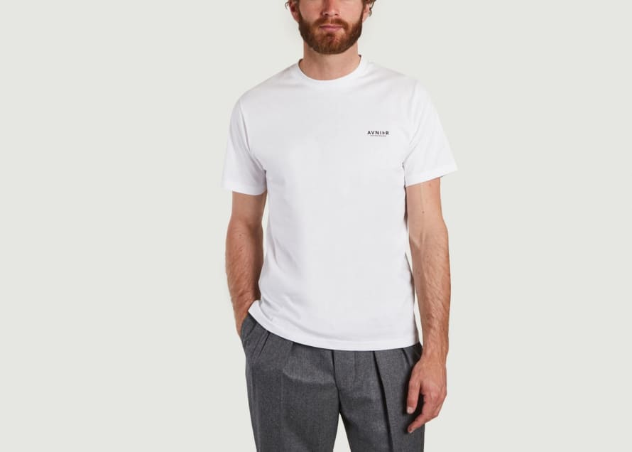 AVNIER Source White Vertical V2 T-shirt