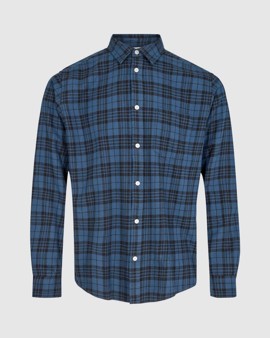 Minimum Terno Shirt Navy Blazer