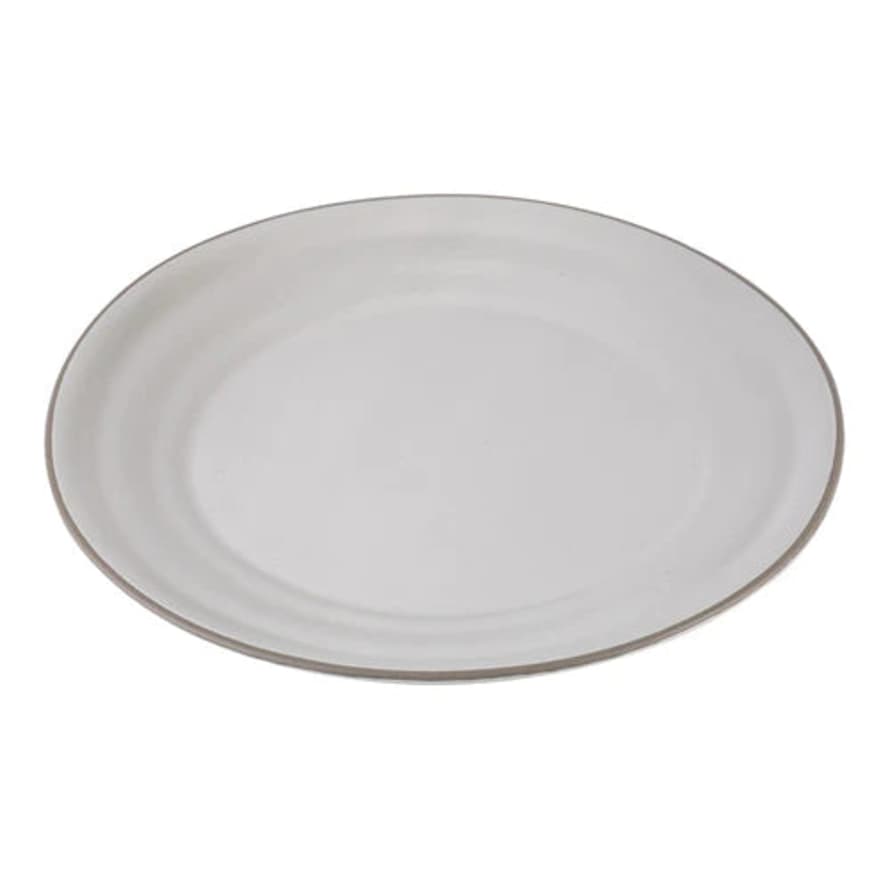 The Ladelle Group Ladelle - Clyde Round Platter In Coconut