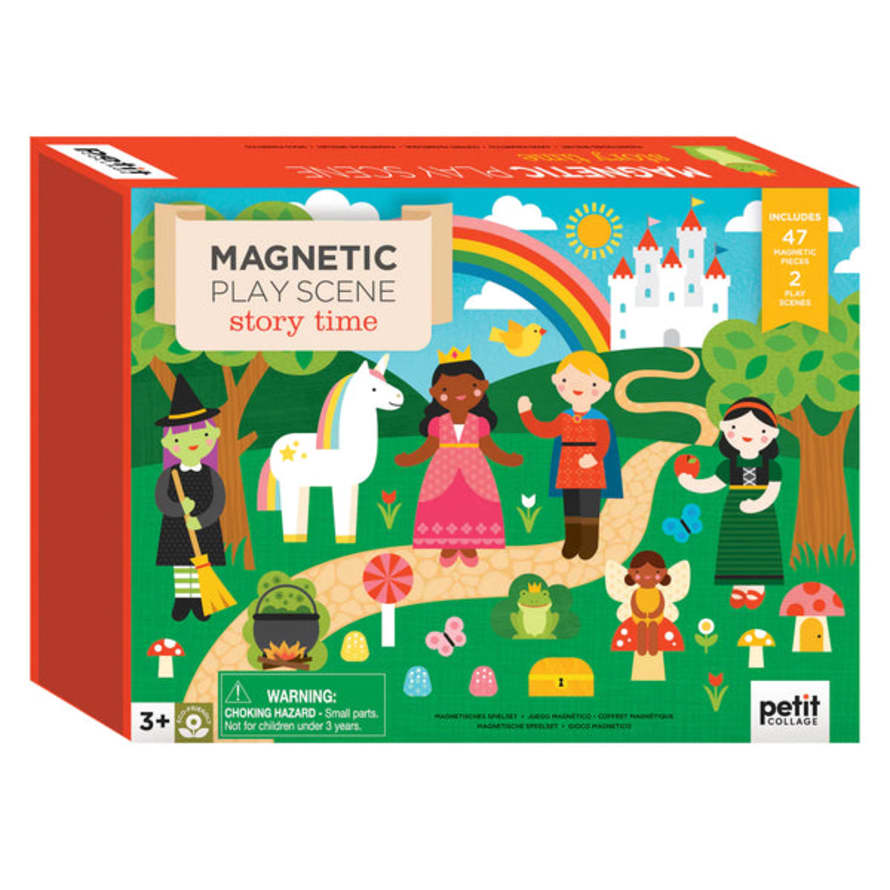 PetitCollage Story Time Magnetic Play Scene Game