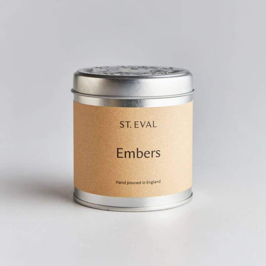 St Eval Candle Company Embers Candle Tin