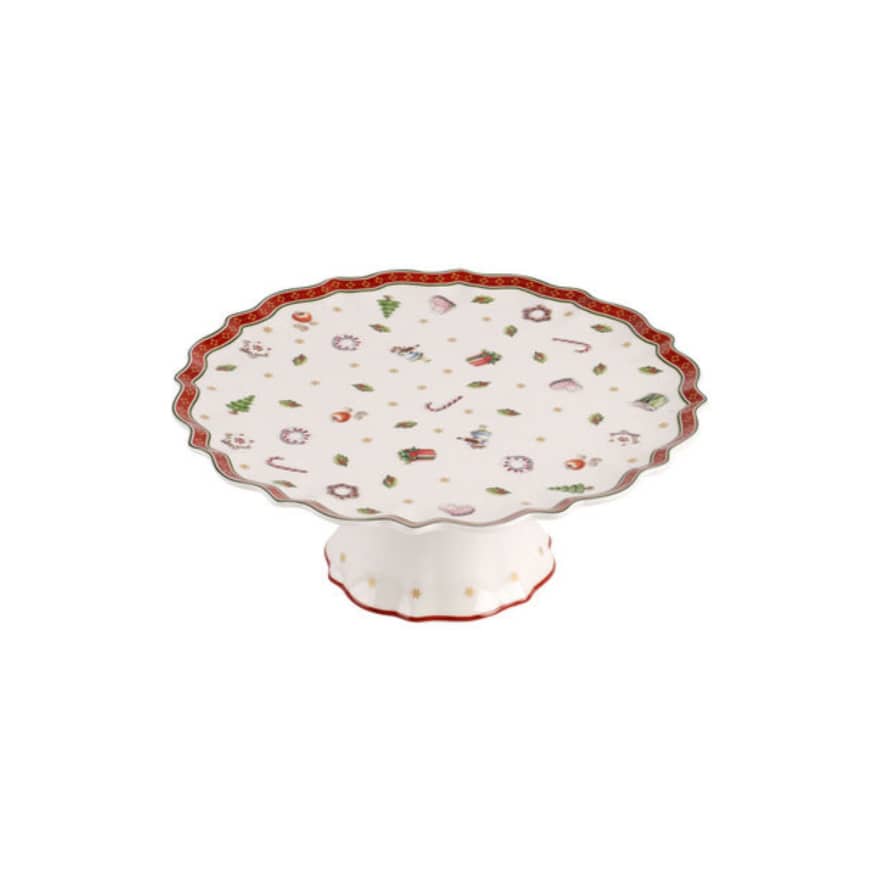 Villeroy & Boch Toys Delight Small Christmas Cake Stand  | 21cm