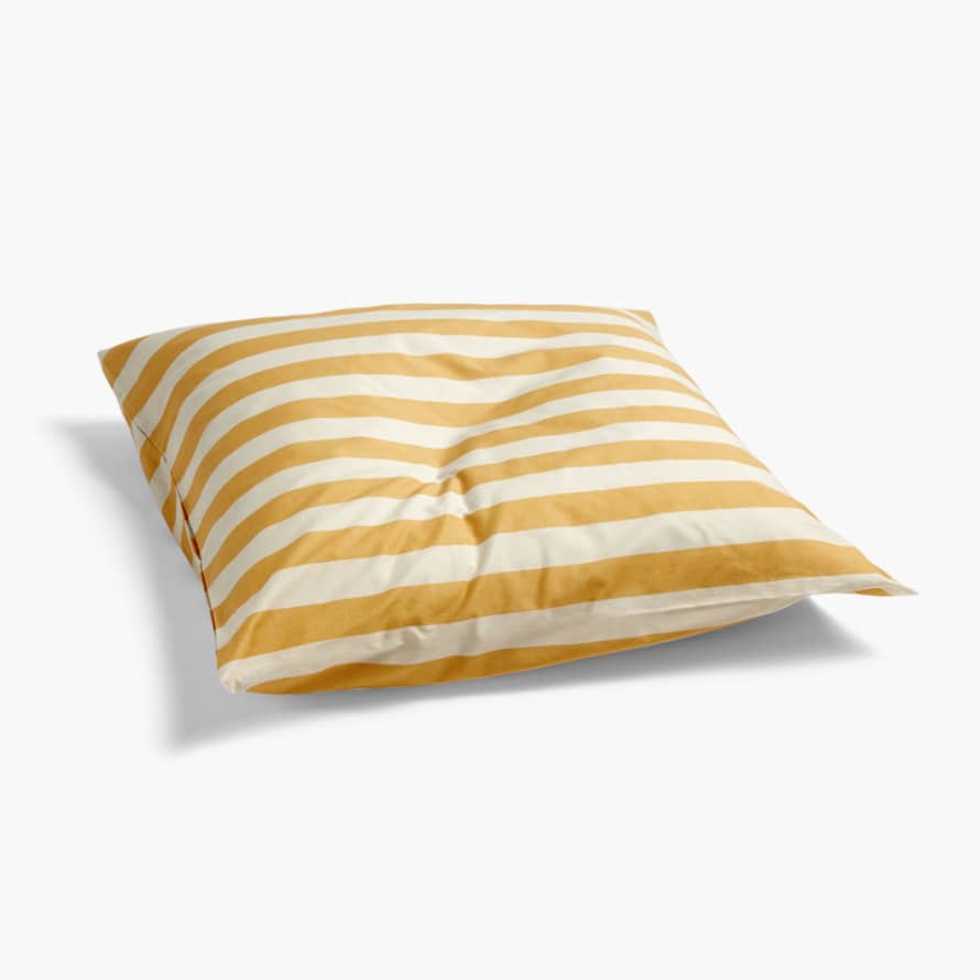 HAY Été Striped Pillow Case 60 x 50 cm - Warm Yellow 