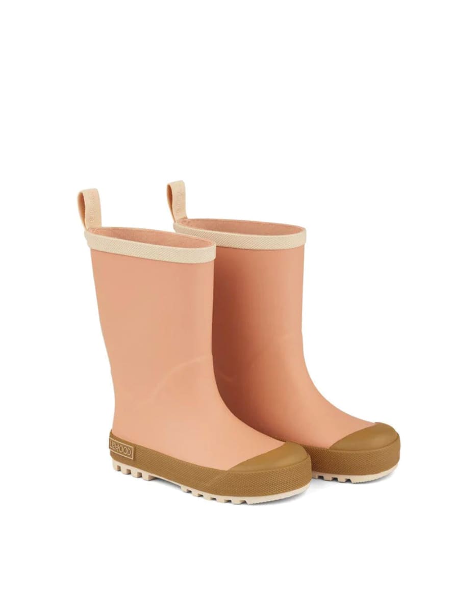 Liewood River Rain Boots In Tuscany Rose Mix