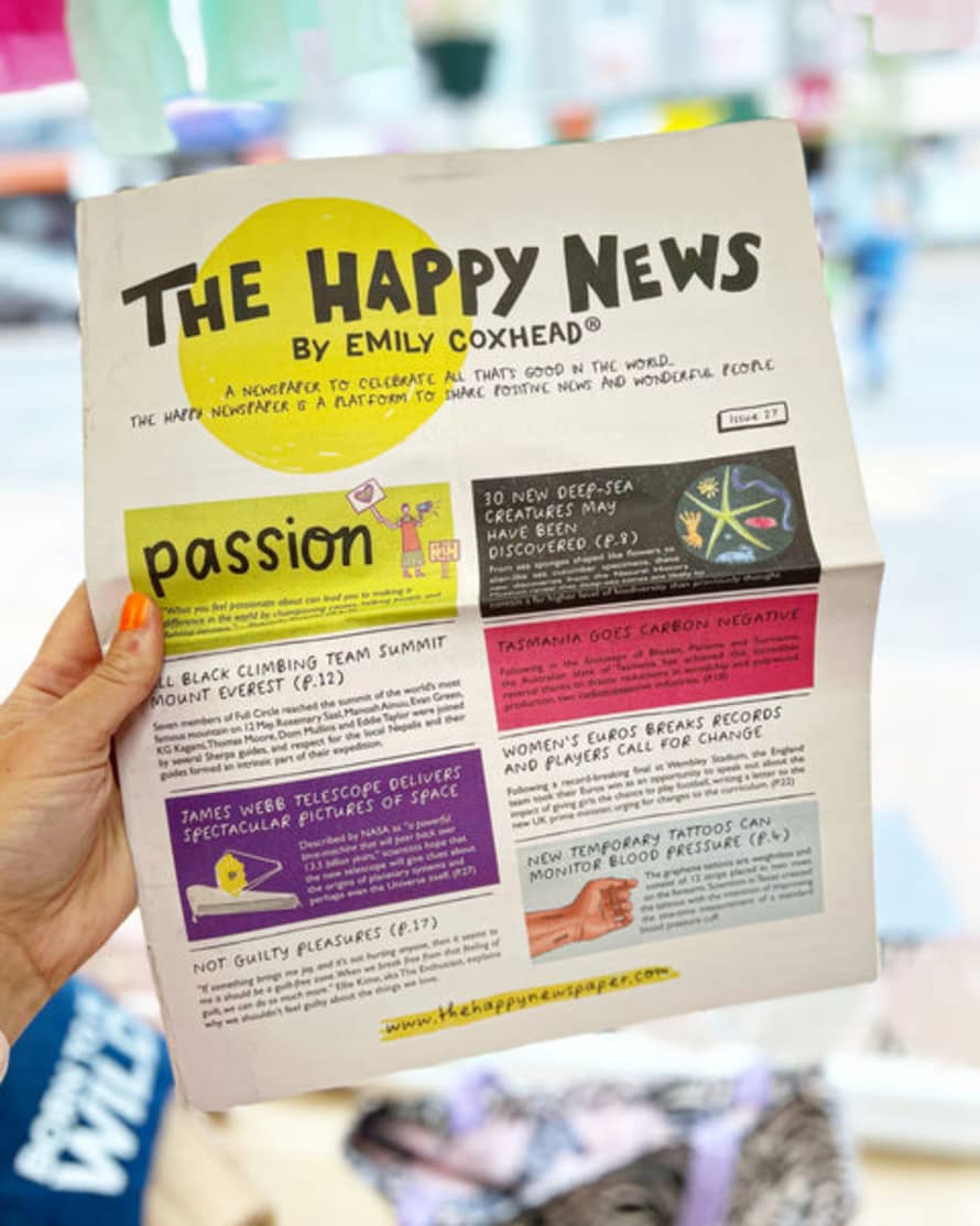 The Happy Newspaper The Happy News: Issue 27 Sept 2022