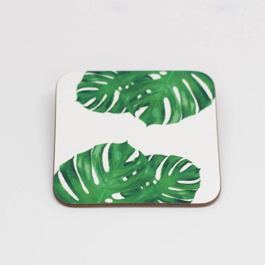 Rolfe & Wills Cheese Plant Leaf Coaster