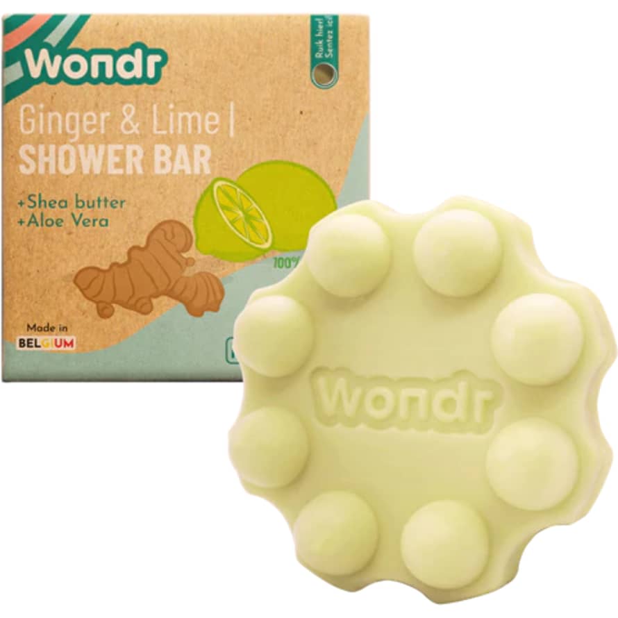 WONDR Ginger & Lime Shower Bar