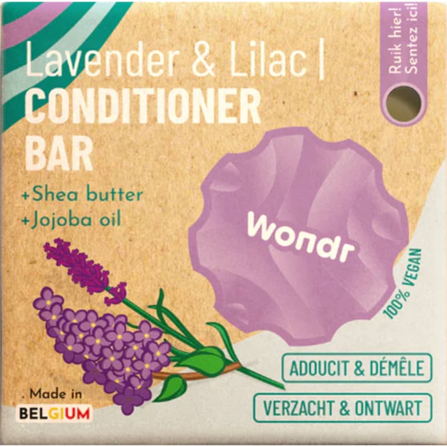 WONDR Purple Healing I Conditioner Bar