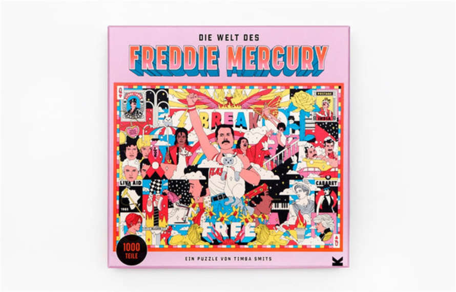 Laurence King Die Welt Des Freddie Mercury Puzzle