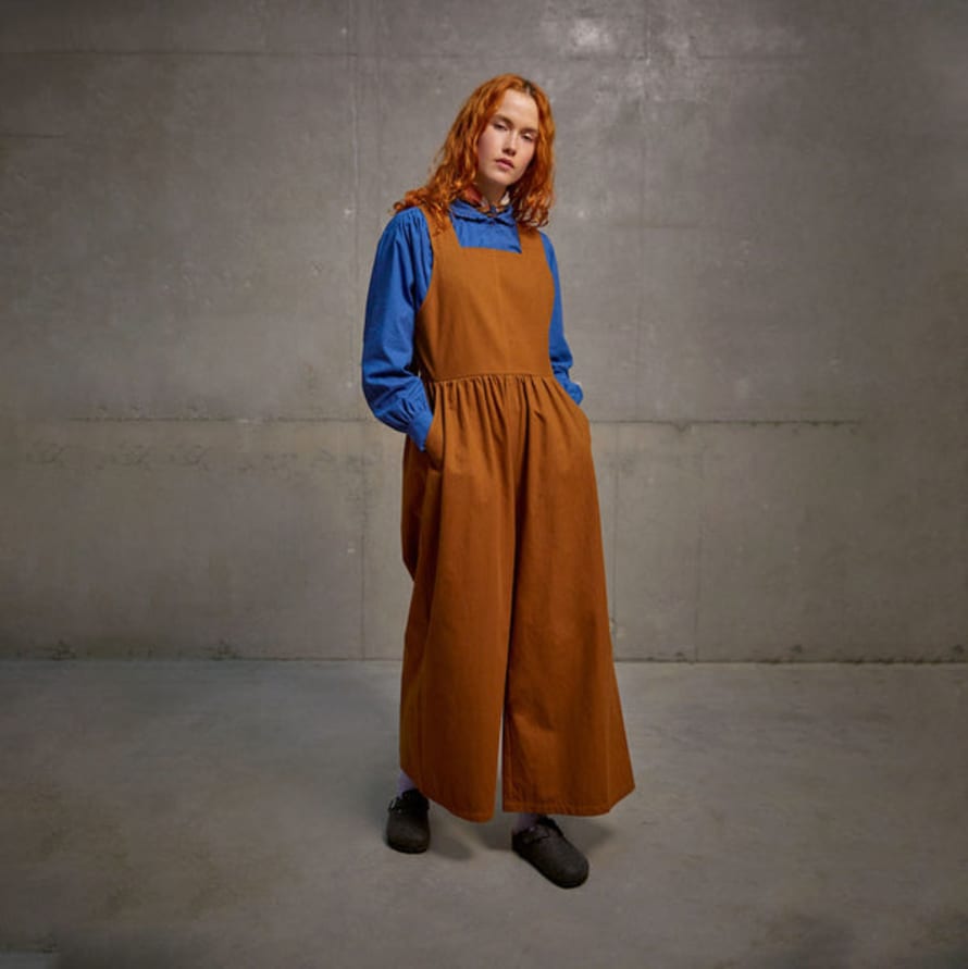 Sideline Tobacco Polly Dungarees