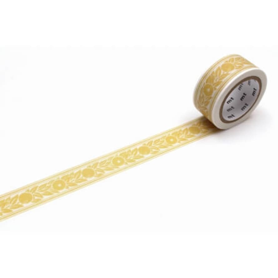 MT William Morris Orange Border Washi Tape