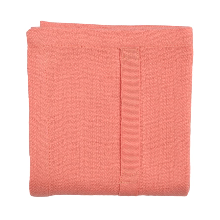 The Organic Company Kitchen Towel Coral