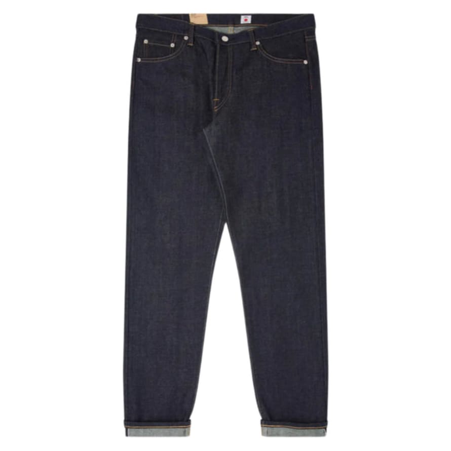 Edwin M Regular Tapered Blue Unwashed Made In Japan Jeans