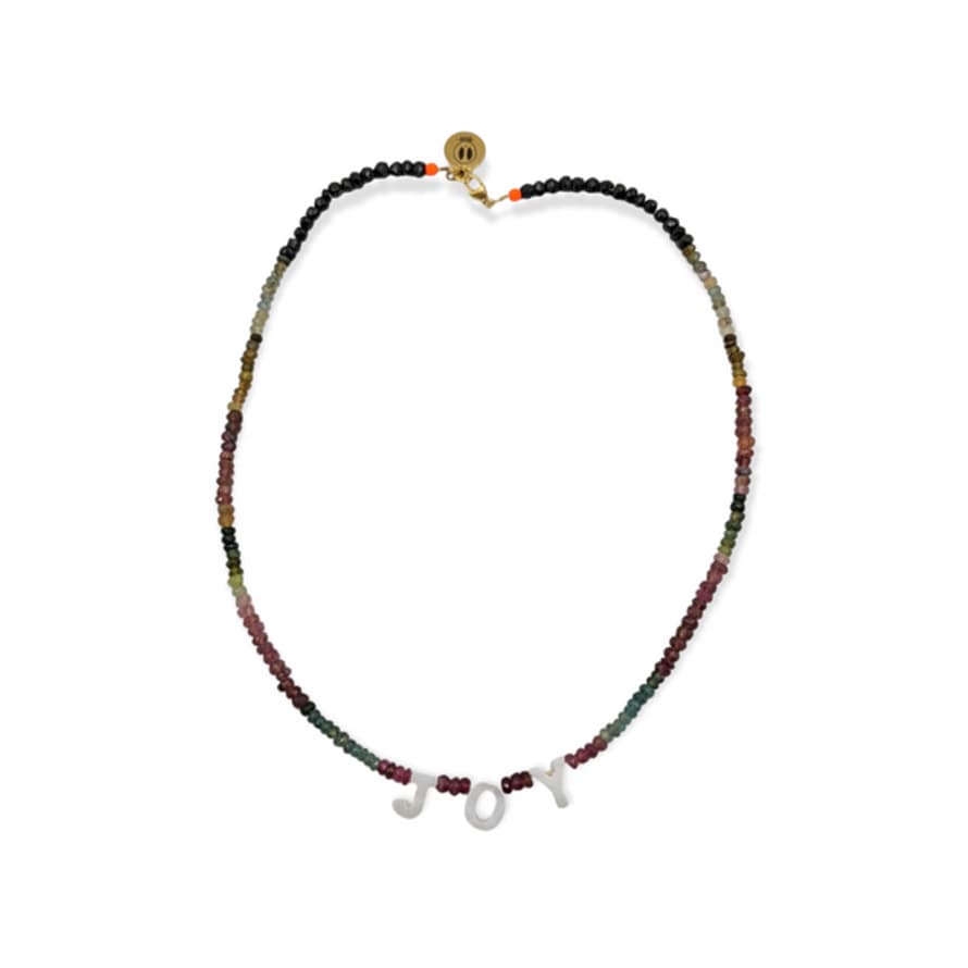 Bella Riley Tourmaline Word Up Necklace By