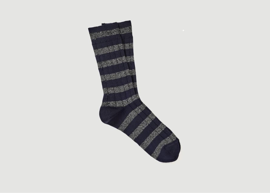 Royalties Striped Night Socks
