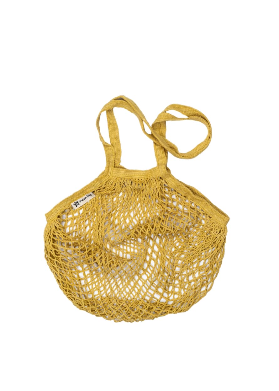Turtle Bags Turtle Bags | Vegetable Dye String Bag | Ochre | Short/long