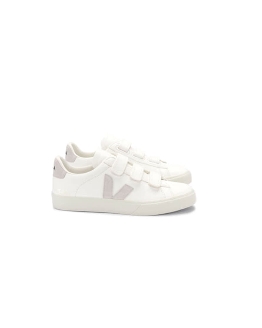 Veja Campo Chromefree Leather Shoes - White Natural