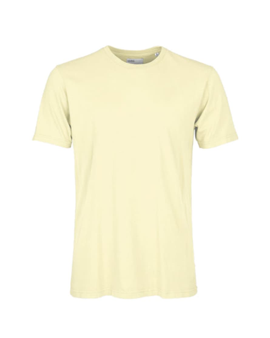 Colorful Standard Short Sleeve T-shirt - Soft Yellow