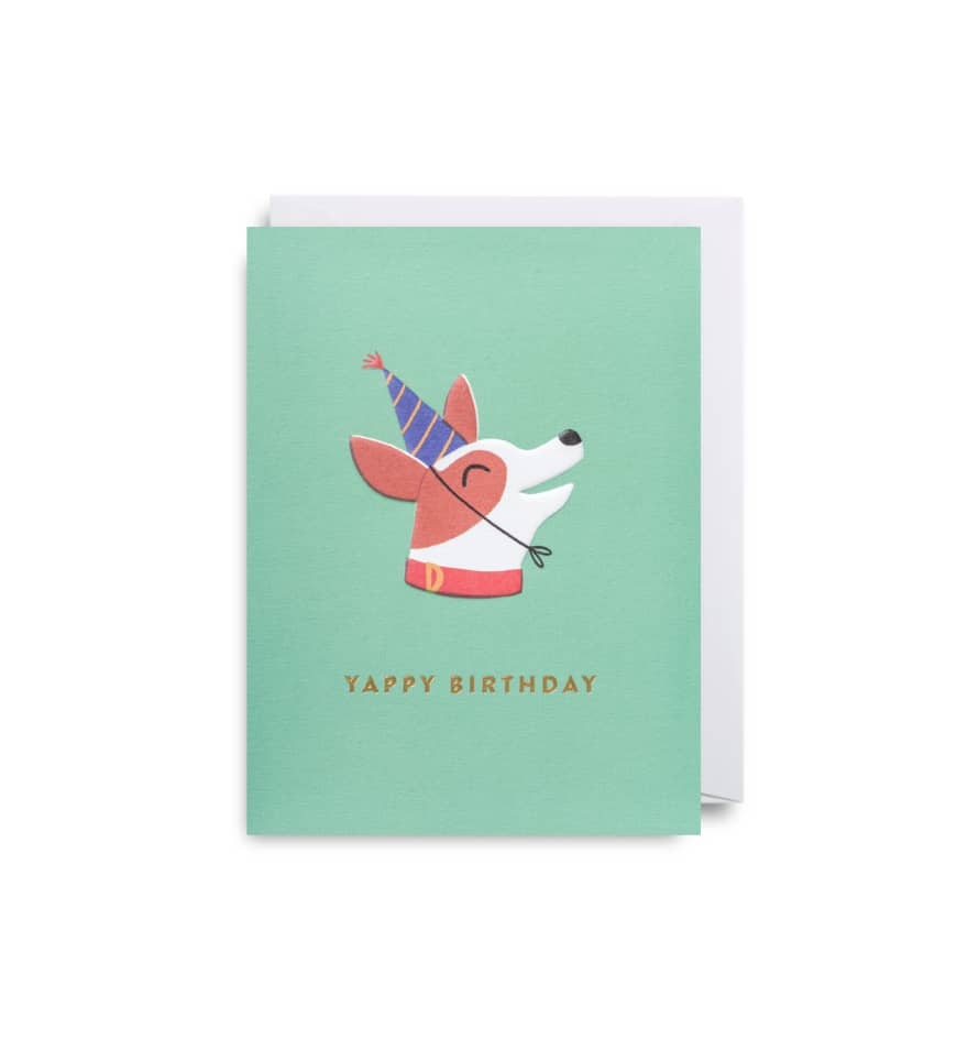 Lagom Design Yappy Birthday Mini Card