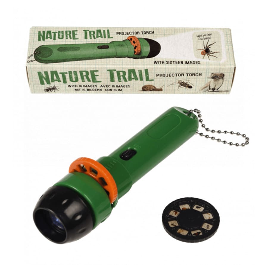 Rex London Torch Projector Bugs Nature Trail Batteries Included