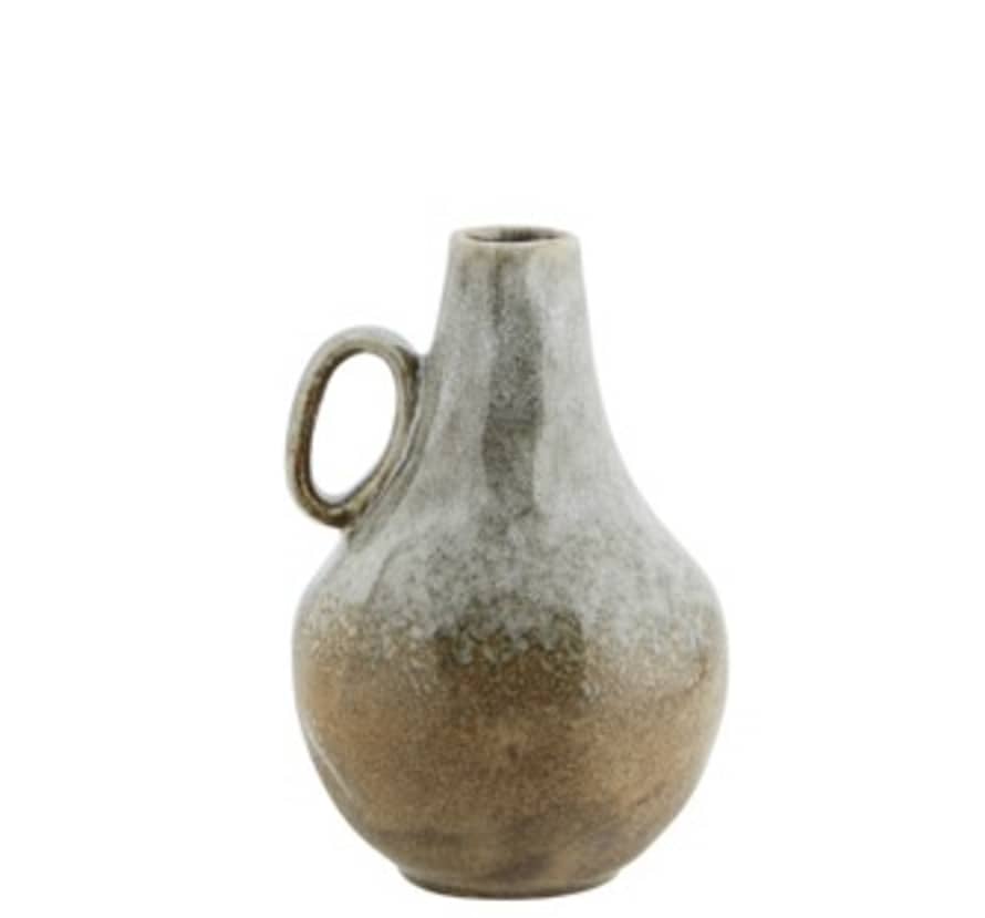 Madam Stoltz Liquen Stoneware Vase