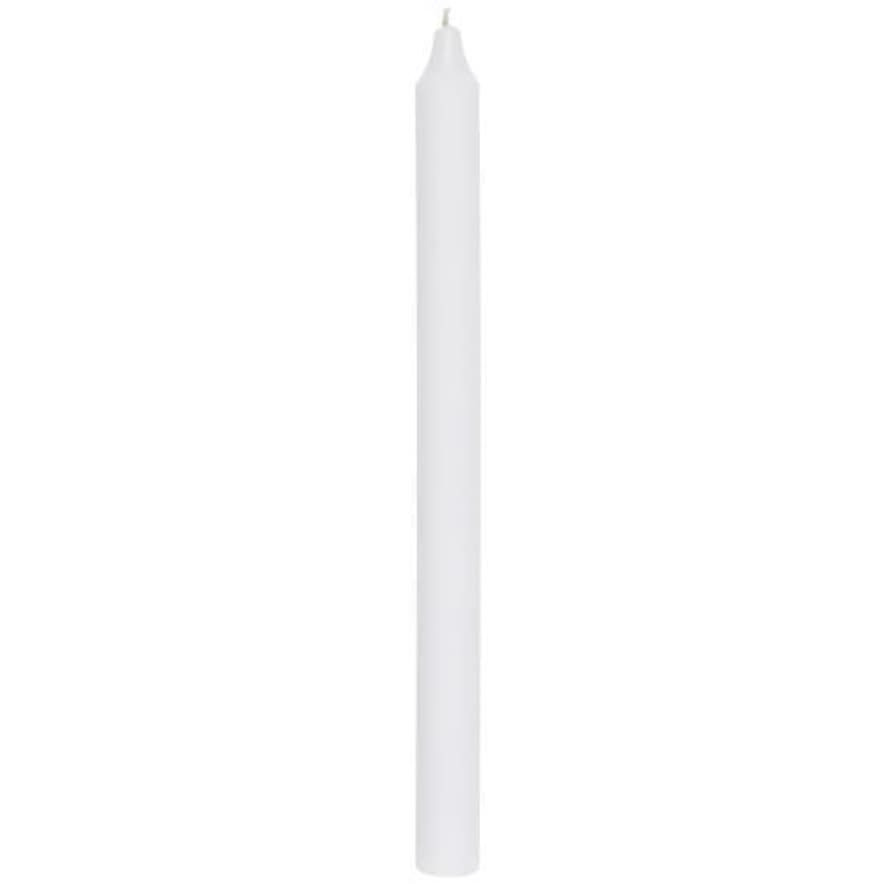 Ib Laursen Set Of 3 Extra Long White Rustic Candles
