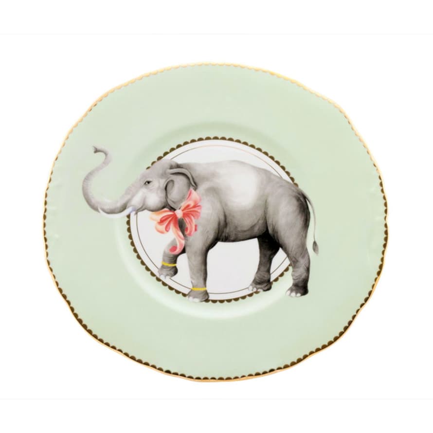 Yvonne Ellen Elephant Sandwich Plate