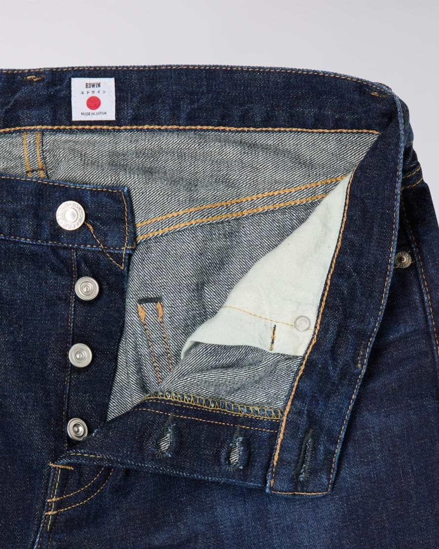 Trouva: 'Made in Japan' Regular Tapered Rainbow Selvage Kaihara Jeans ...