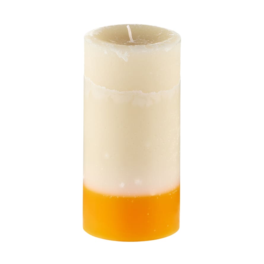 The Recycled Candle Company Ginger and Lime Pillar Candle
