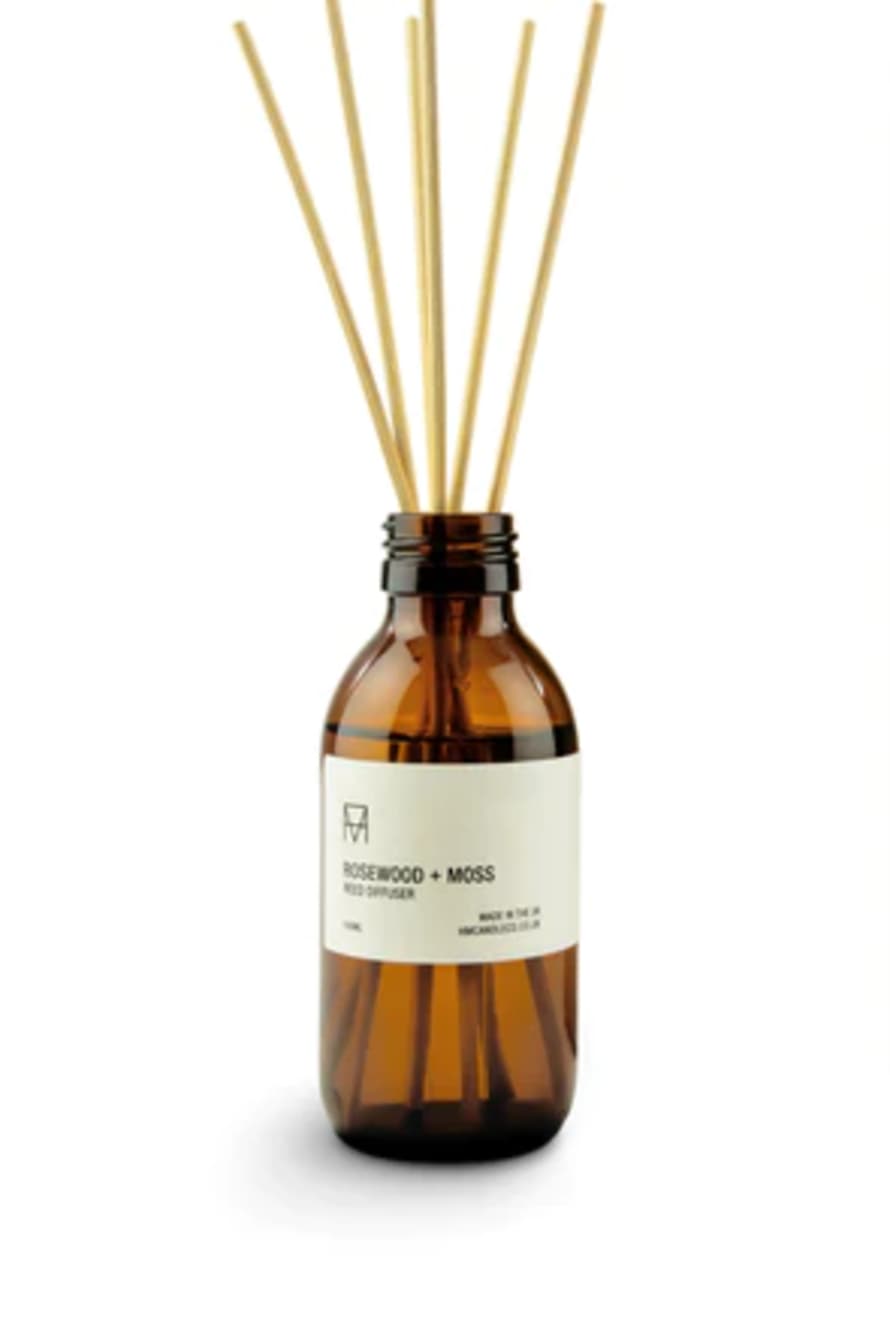 Handmade Candle Co. Rosewood and Moss Reed Diffuser