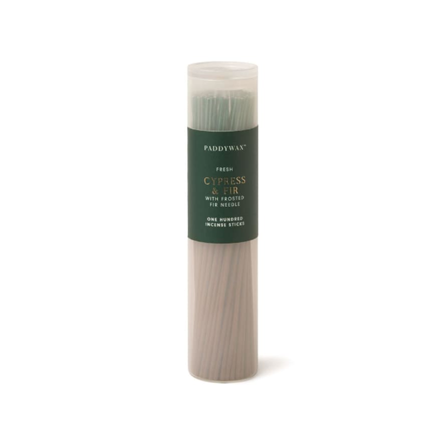 Paddywax Natural Cypress & Fir Incense Sticks (100)