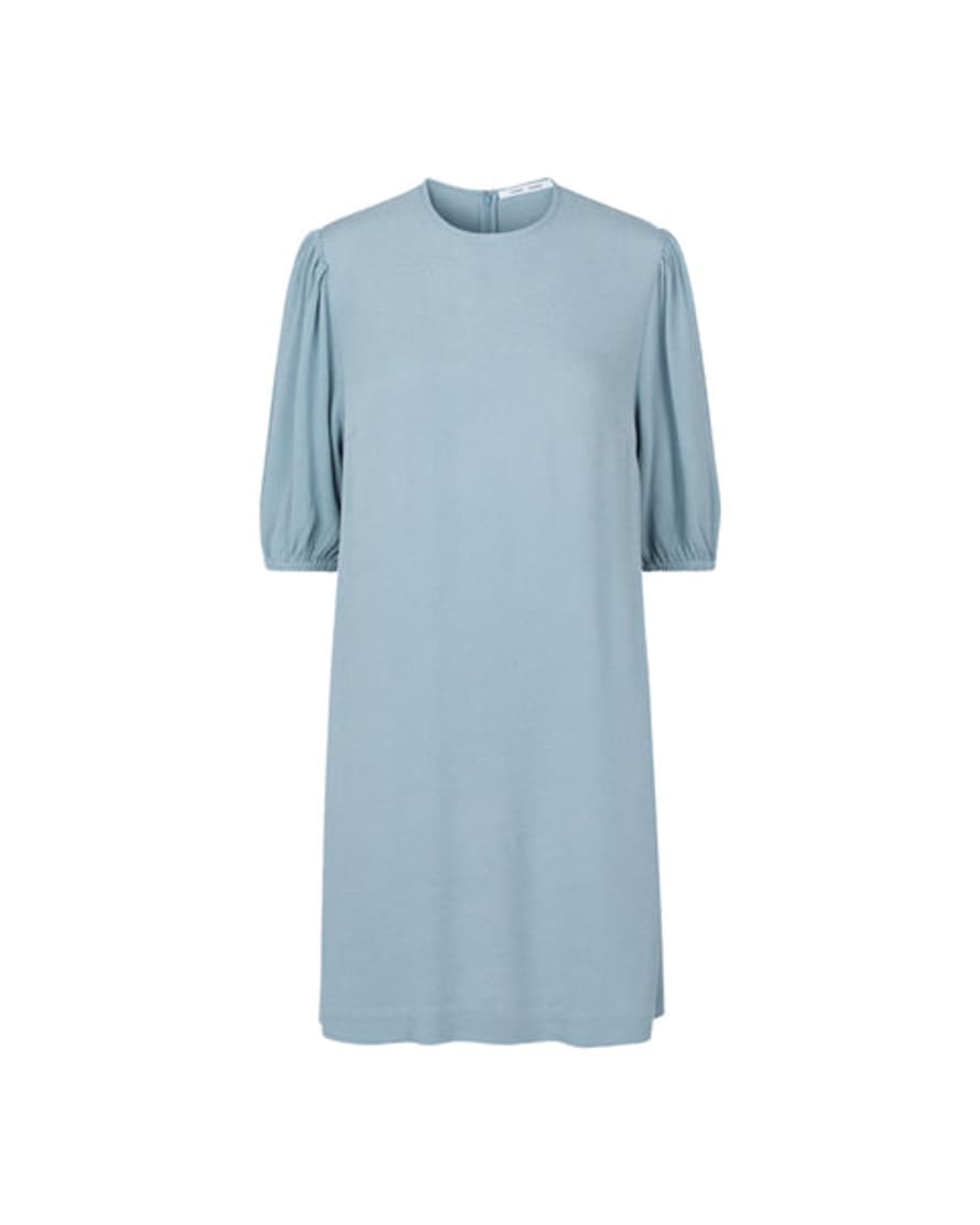 SamsoeSamsoe Vestido Aram SS Dress 12949 - Dusty Blue