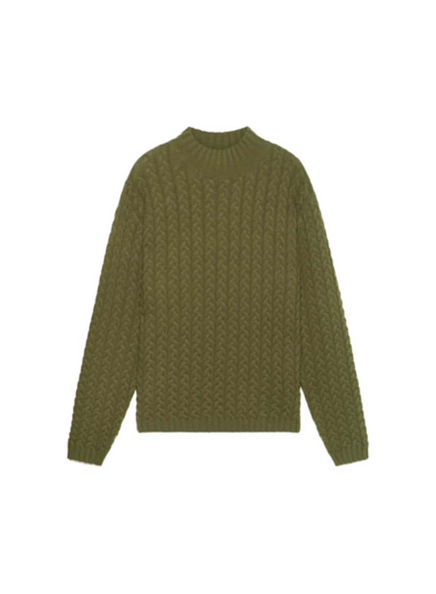 Wax London Stoner Jumper Plait In Moss From