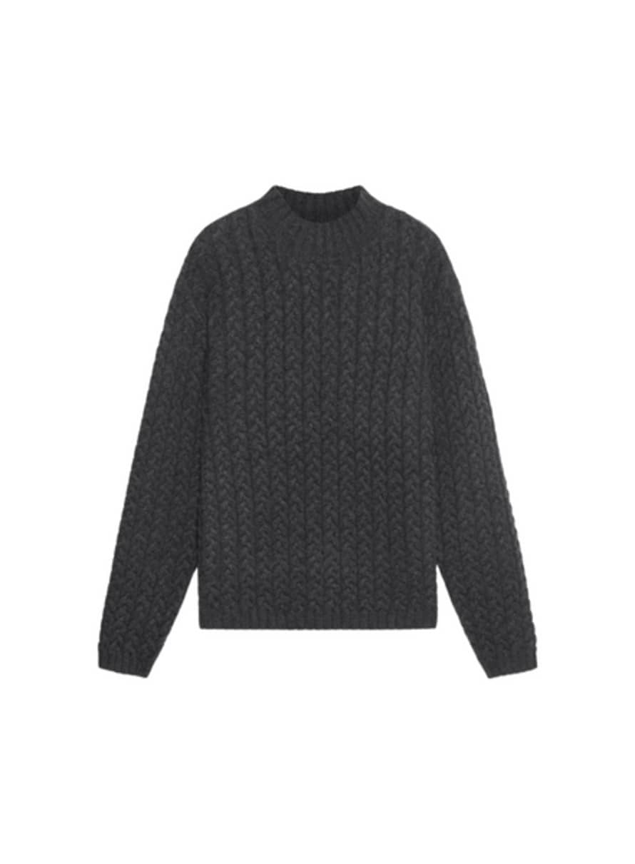Wax London Stoner Jumper Plait In Charcoal From