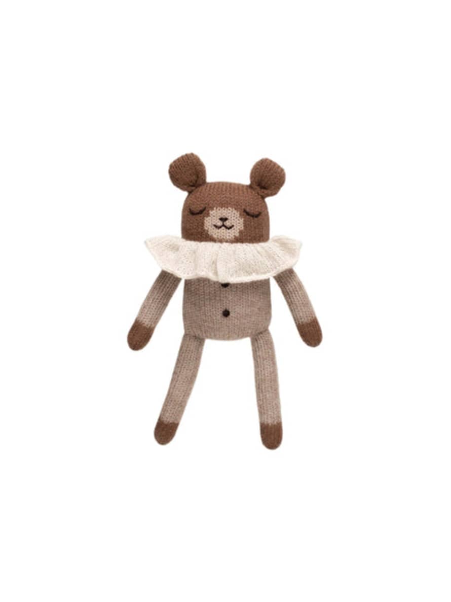 Organic Zoo Teddy Soft Toy - Oat Pyjamas
