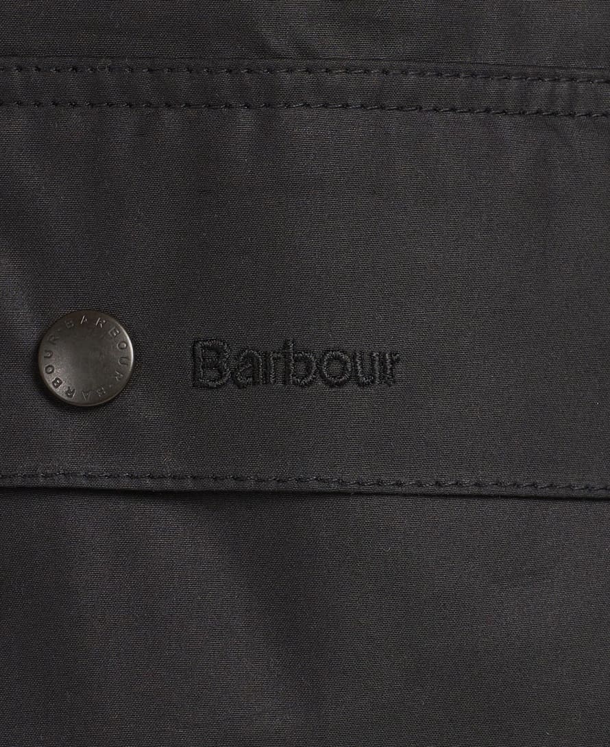 Trouva: Barbour Ashby Wax Jacket Black