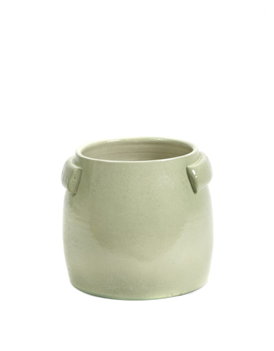 Serax Flower Pot Tabor S Green Jars D22 H19