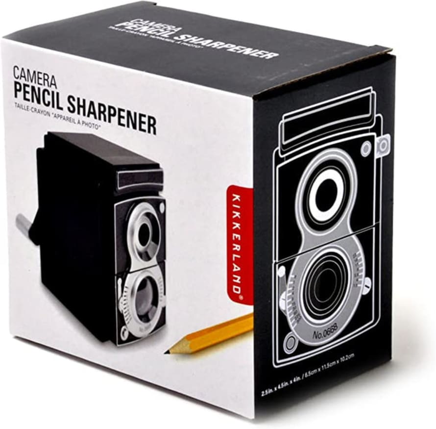 Kikkerland Design Camera Pencil Sharpener