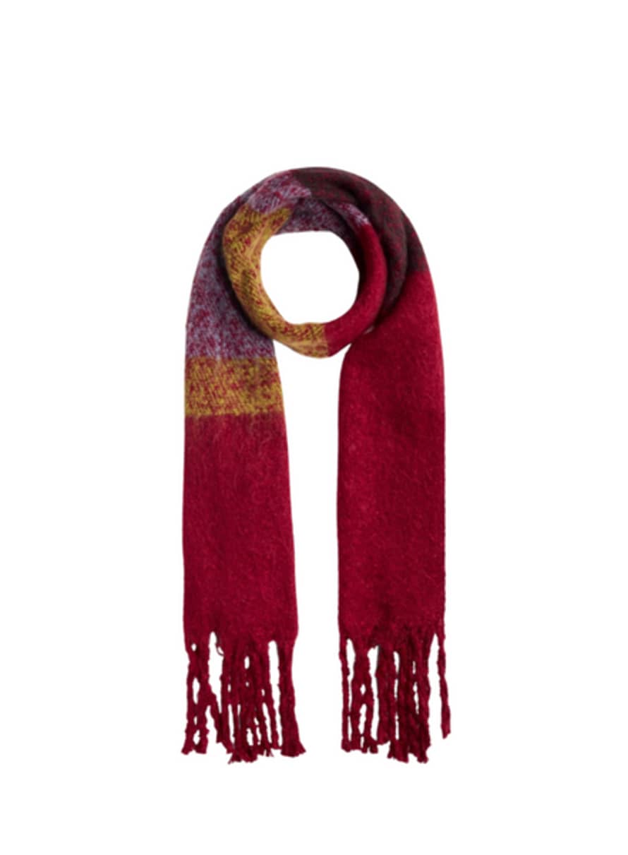 Nice Things Scarf Bouclé Stripes From