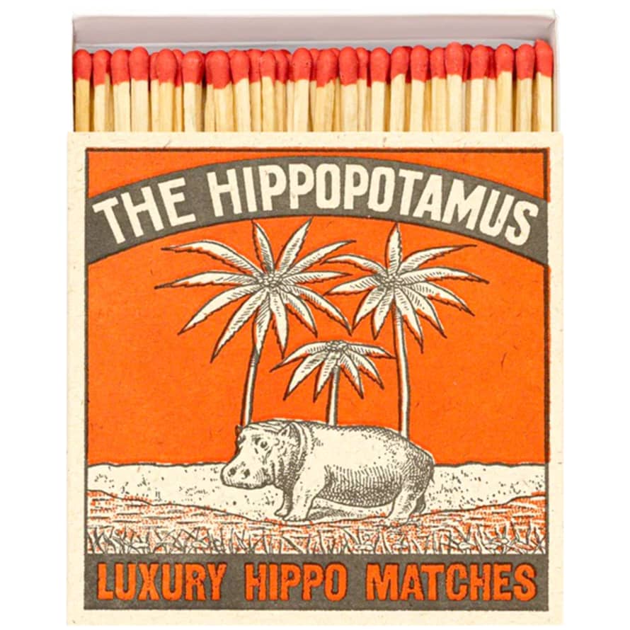 Lark London The Hippopotamus Luxury Matches