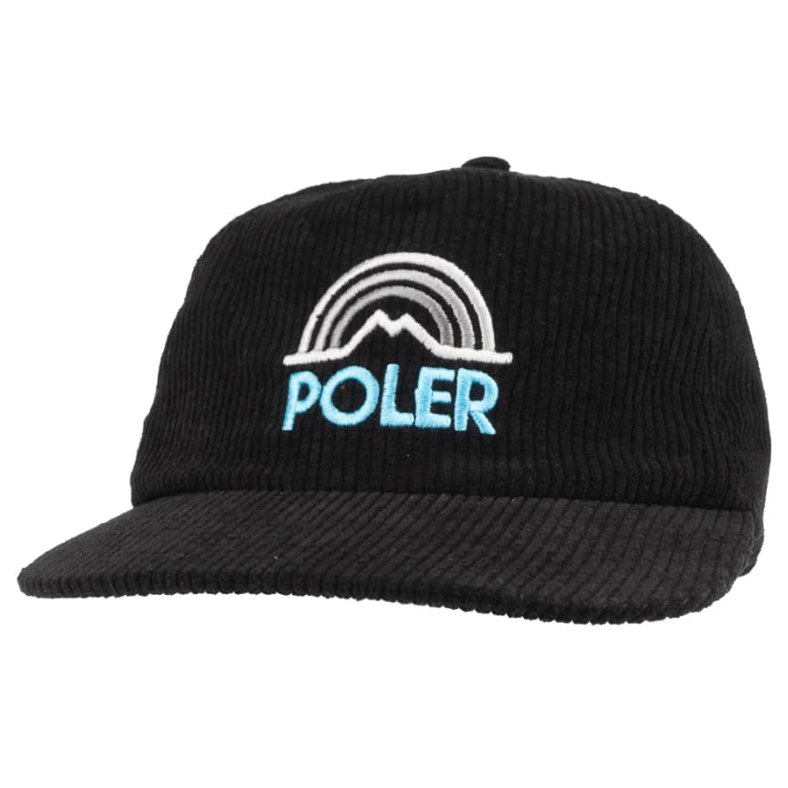 Poler Stuff Mtn Rainbow Hat - Black
