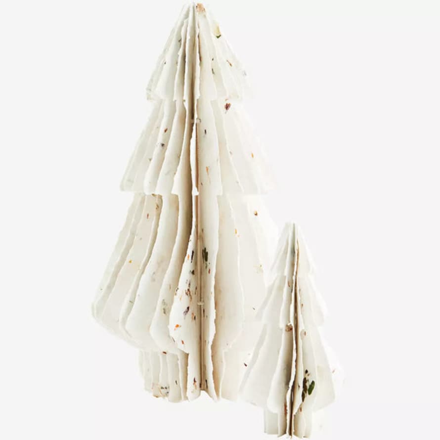 Madam Stoltz Small Recycled Paper Decoration Christmas Tree