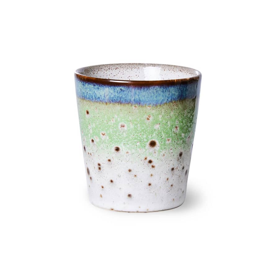 HK Living 70s ceramics: coffee mug, comet