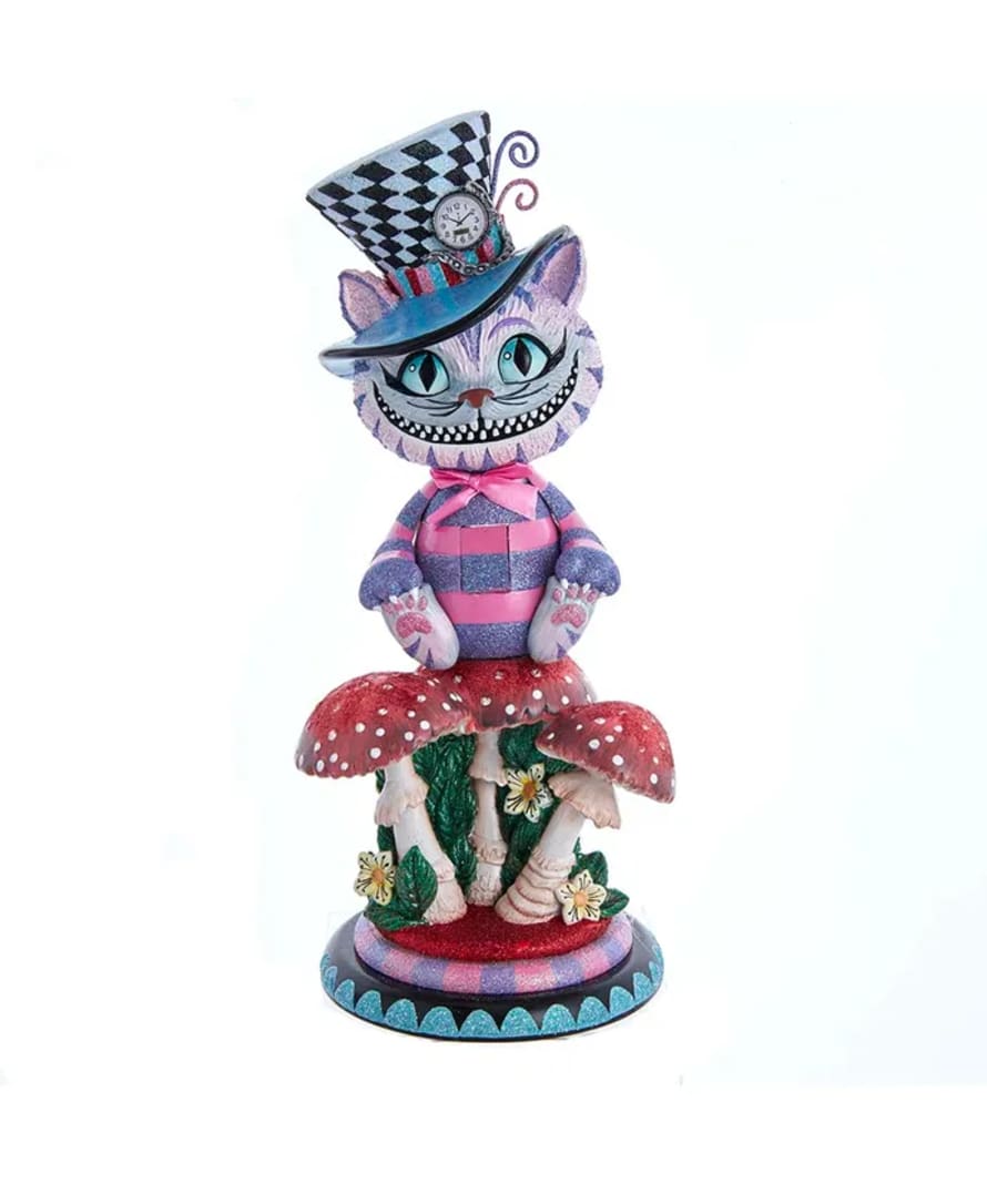 Kurt S. Adler Alice in Wonderland Nutcracker Cheshire Cat