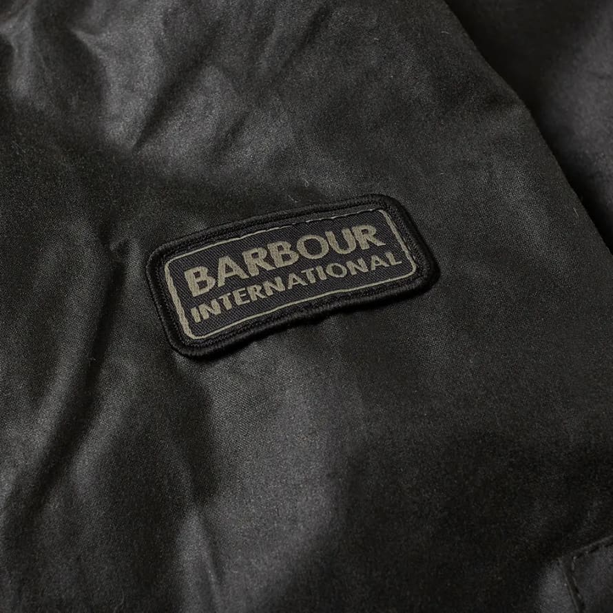 Trouva: Barbour International Duke Wax Jacket Sage