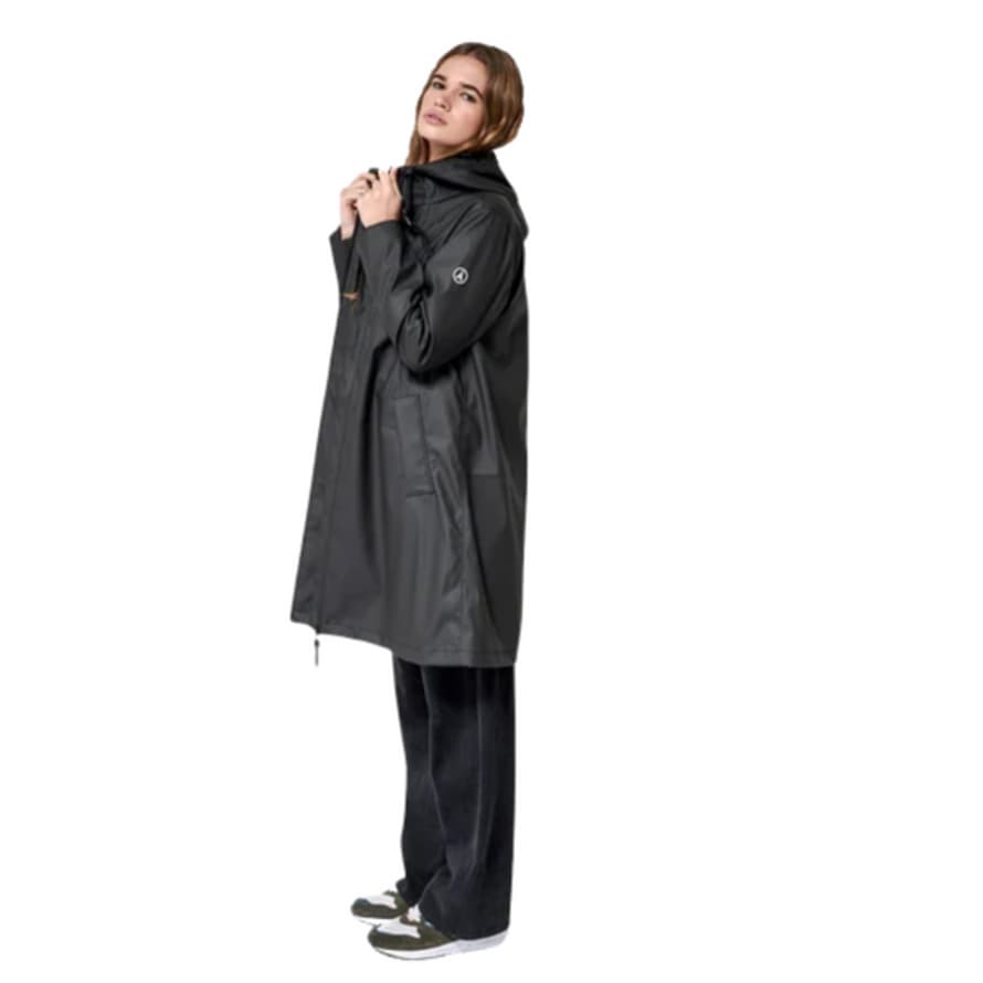 TANTA Rainwear Nuovola Black Raincoat